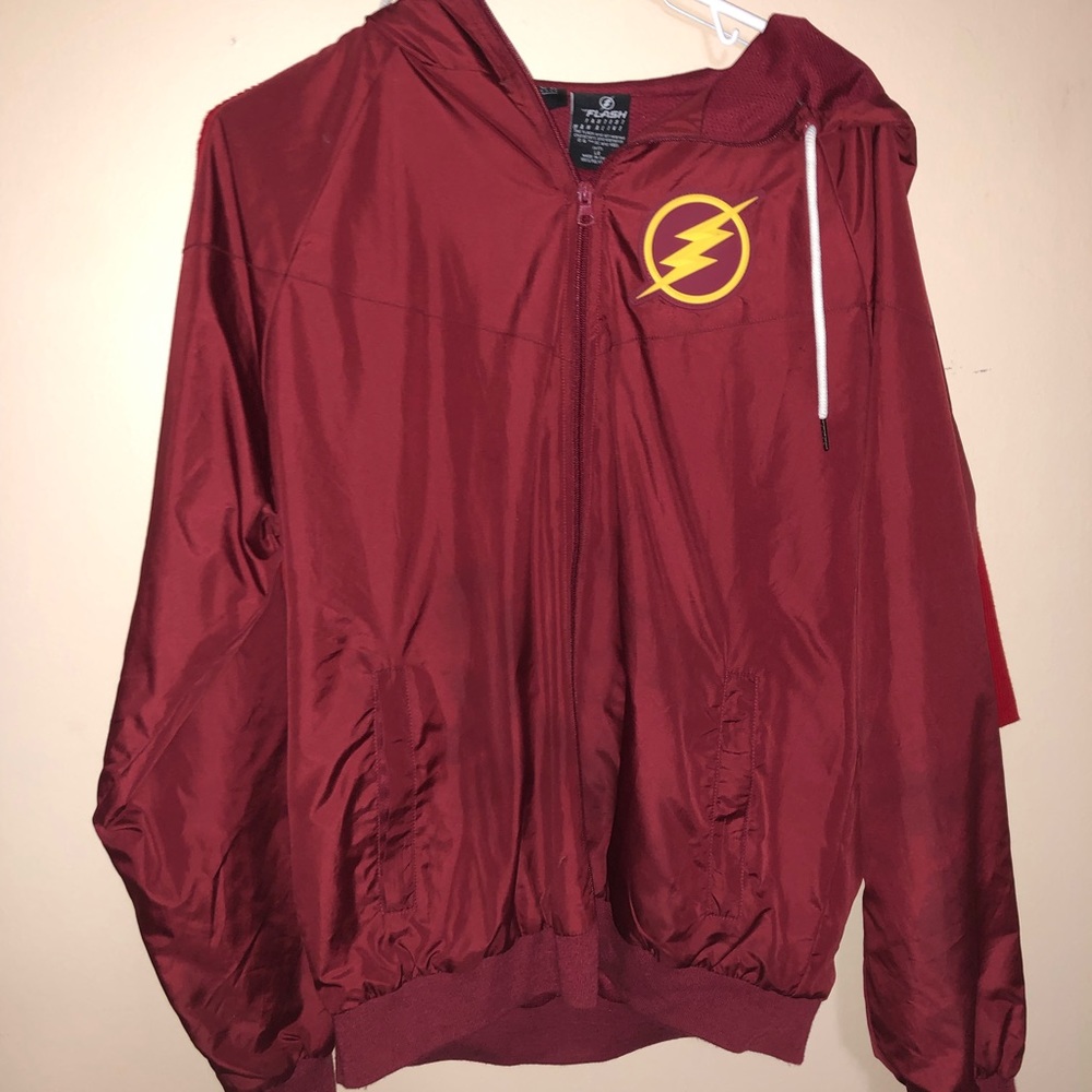 Flash Bomber Style Jacket Lightweight Athletic